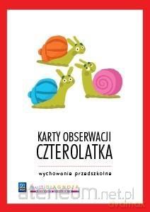 Karty obserwacji czterolatka [KSIĄŻKA]