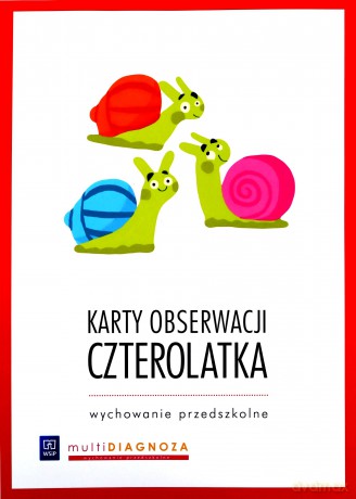 Karty obserwacji czterolatka [KSIĄŻKA]