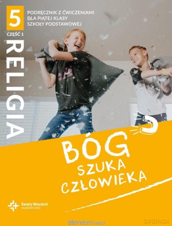 Katechizm Szkoła podstawowa 5 Bóg szuka człowieka cz.1 podręcznik+ćwiczenie [KSIĄŻKA]