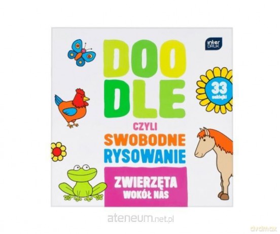 Kolorowanka 21x21 z nakl. Doodle MIX [KSIĄŻKA]