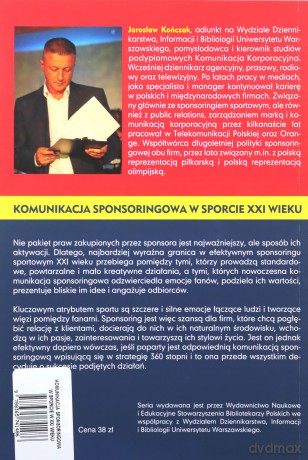 Komunikacja sponsoringowa w sporcie XXI w. - Jarosław Kończak [KSIĄŻKA]