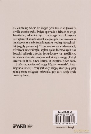 Księga życia (pocket) - św.Teresa od Jezusa [KSIĄŻKA]