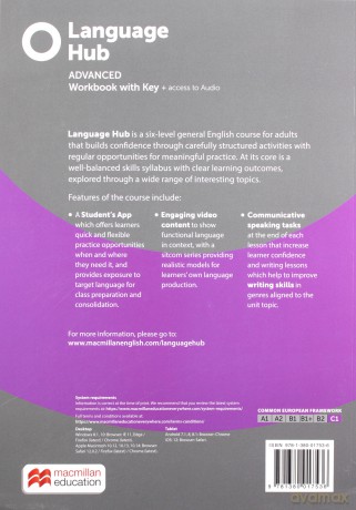 Language Hub Advanced C1 ćwiczenie + key - Jeremy Day, Graham Skerritt [KSIĄŻKA]