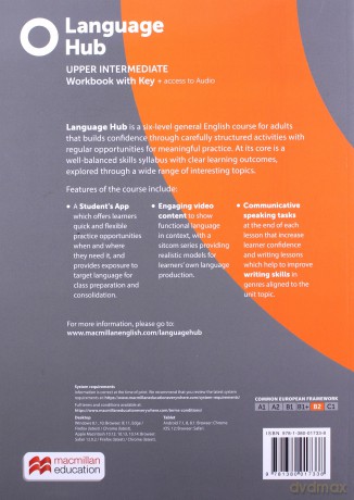 Language Hub Upper-Inter. B2 ćwiczenie + key - Louis Rogers [KSIĄŻKA]