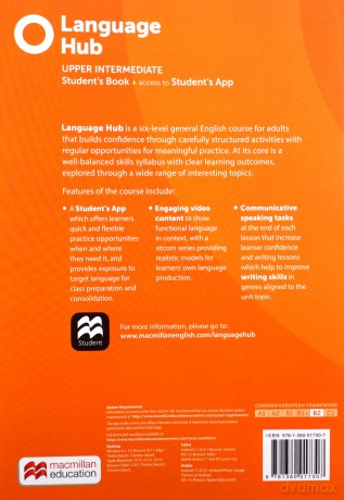 Language Hub Upper-Inter. B2 podręcznik+ kod Studen's App - Louis Rogers [KSIĄŻKA]