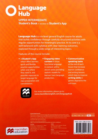 Language Hub Upper-Inter. B2 podręcznik+ kod Studen's App - Louis Rogers [KSIĄŻKA]