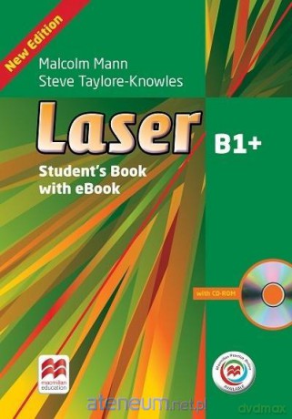 Laser 3rd Edition B1+ podręcznik + MPO + eBook - Malcolm Mann, Steve Taylore-Knowles [KSIĄŻKA]