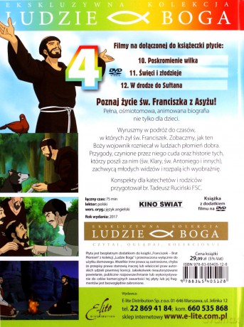 Ludzie Boga. Św. Franciszek. Brat Płomień cz.4 [DVD]