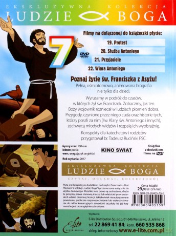Ludzie Boga. Św. Franciszek. Brat Płomień cz.7 [DVD]
