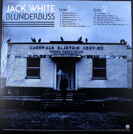 Jack White: Blunderbuss (Imp. Usa 180g) [Winyl]