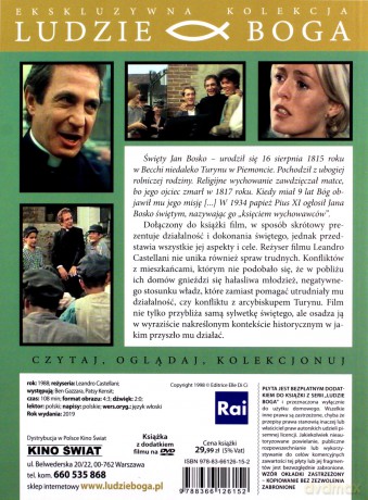 Ludzie Boga. Święty Jan Bosko - Leandro Castellani [DVD]