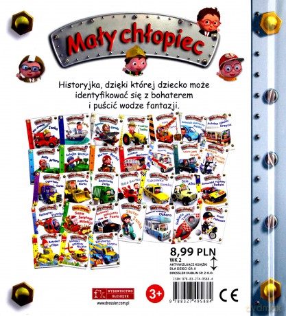 Mały chłopiec. Samochód elektryczny Antka - Nathalie Belineau, Emilie Beaumont [KSIĄŻKA]