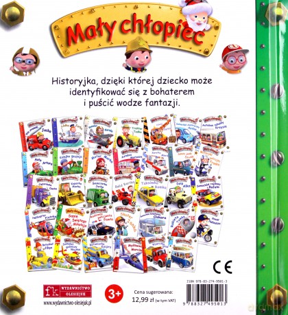 Mały chłopiec. Sanie Świętego Mikołaja - Emilie Beaumont, Nathalie Belineau [KSIĄŻKA]