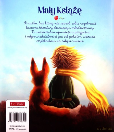 Mały Książę - Antoine de Saint-Exupery [KSIĄŻKA]