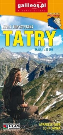 Mapa dla aktywnych - Tatry 1:22 500