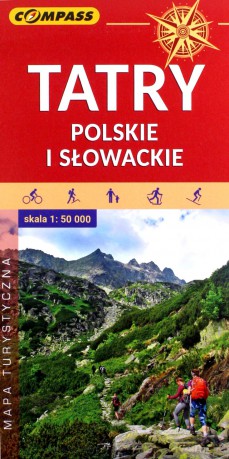 Mapa tur. Tatry Polskie i Słowackie 1:50 000