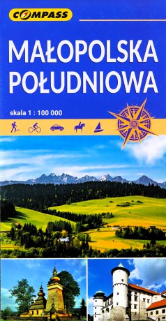 Mapa Turystyczna. Malopolska Poludniowa 1:100 000