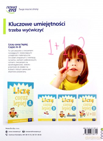 Matemetyka Szkoła podstawowa 1 Wielka Przygoda ćwiczenie cz.1 - Krystyna Sawicka, Ewa Swoboda [KSIĄŻKA]