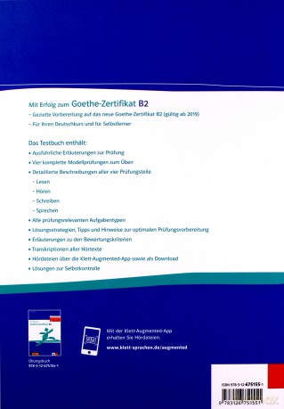 Mit Erfolg zum Goethe-Zertifikat B2 [KSIĄŻKA]