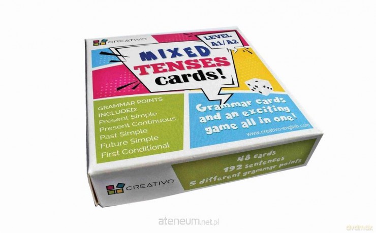 Mixed Tenses Cards Level A1/A2 [KSIĄŻKA]