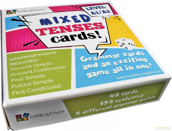 Mixed Tenses Cards Level A1/A2 [KSIĄŻKA]