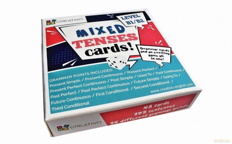 Mixed Tenses Cards Level B1/B2 [KSIĄŻKA]
