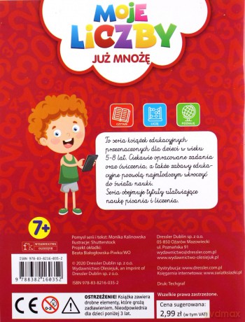 Moje liczby: Już mnożę [KSIĄŻKA]