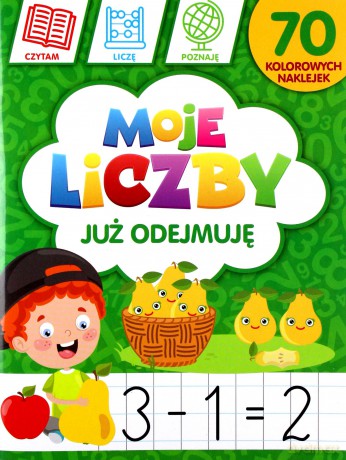 Moje liczby: Już odejmuję - Krzysztof Wiśniewski, Monika Kalinowska [KSIĄŻKA]