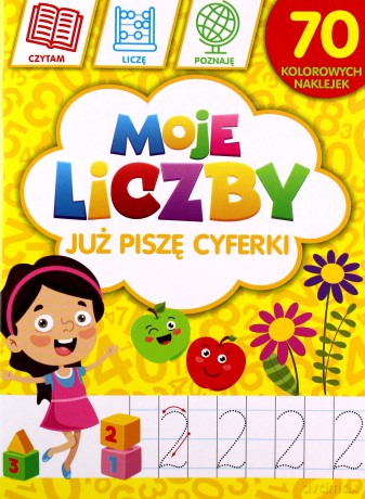 Moje liczby: Już piszę cyferki [KSIĄŻKA]