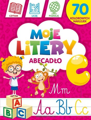 Moje litery: Abecadło - Krzysztof Wiśniewski, Monika Kalinowska [KSIĄŻKA]
