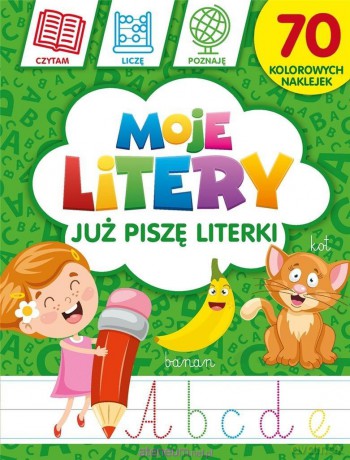 Moje litery: Już piszę literki - Krzysztof Wiśniewski, Monika Kalinowska [KSIĄŻKA]