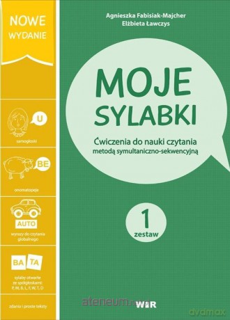 Moje sylabki Zestaw 1 wyd. 2020 - Agnieszka Fabisiak-Majcher, Elżbieta Ławczys [KSIĄŻKA]