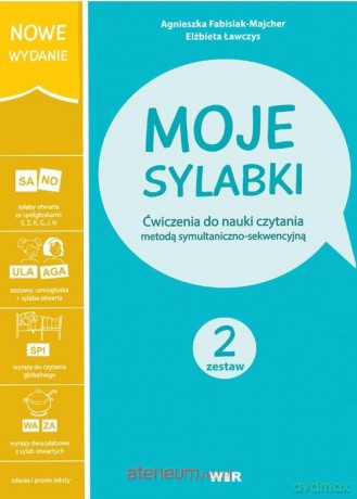 Moje sylabki Zestaw 2 wyd. 2020 - Agnieszka Fabisiak-Majcher, Elżbieta Ławczys [KSIĄŻKA]
