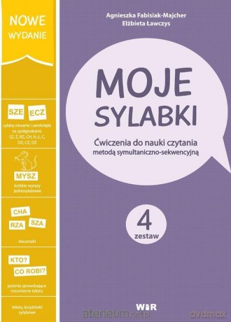 Moje sylabki Zestaw 4 wyd. 2020 - Agnieszka Fabisiak-Majcher, Elżbieta Ławczys [KSIĄŻKA]