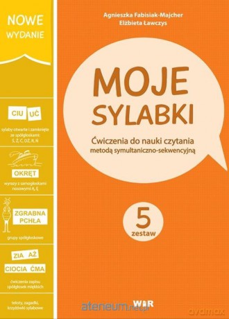 Moje sylabki Zestaw 5 wyd. 2020 - Agnieszka Fabisiak-Majcher, Elżbieta Ławczys [KSIĄŻKA]