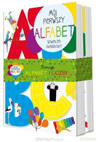 Mój pierwszy alfabet/Moje pierwsze liczby [KSIĄŻKA]