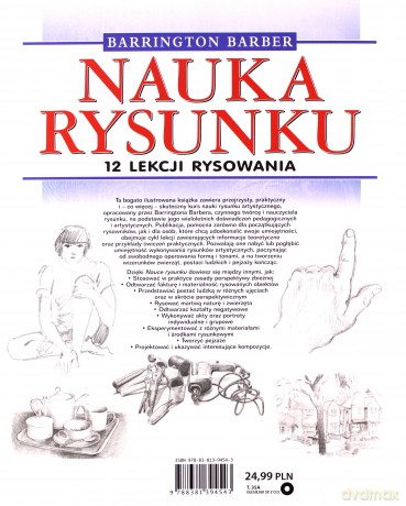 Nauka rysunku. 12 lekcji rysowania - Barrington Barber [KSIĄŻKA]