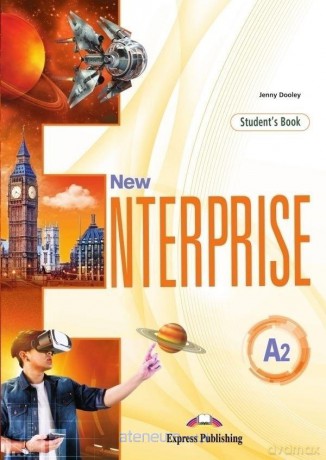 New Enterprise A2 podręcznik + DigiBook - Jenny Dooley [KSIĄŻKA]