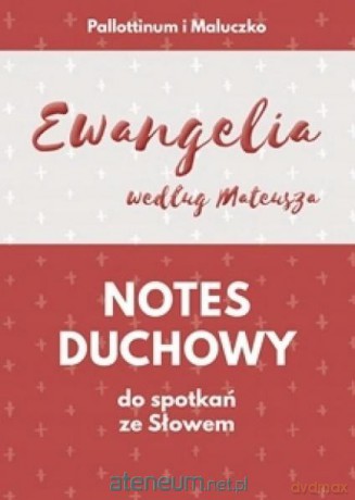Notes duchowy. Ewangelia wg. Mateusza [KSIĄŻKA]