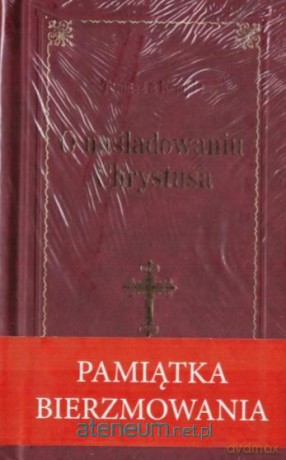 O naśladowniu Chrystusa - lux, bordo [KSIĄŻKA]