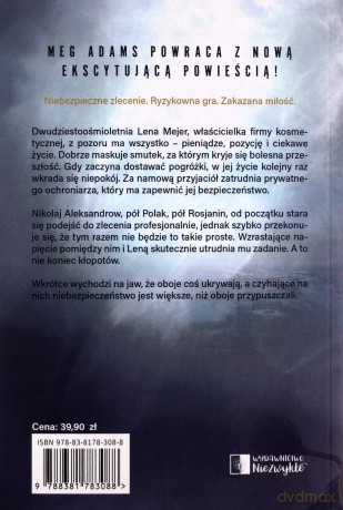 Ochroniarz - Meg Adams [KSIĄŻKA]