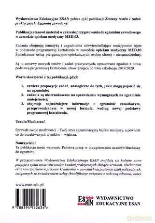 Opiekun medyczny. Kwalifikacja MED.03 [KSIĄŻKA]