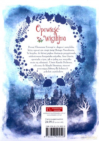 Opowieść wigilijna - Charles Dickens [KSIĄŻKA]