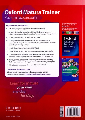 Oxford Matura Trainer zakres rozszerzony + Online Practice - Joanna Sosnowska, Rachel Harding, Maria Markowska, Joanna Szuwart [KSIĄŻKA]
