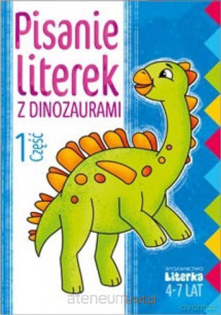 Pisanie literek z dinozaurami cz.1 [KSIĄŻKA]