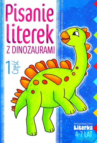 Pisanie literek z dinozaurami cz.1 [KSIĄŻKA]