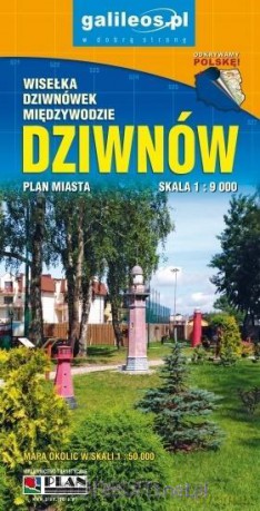 Plan miasta - Dziwnów, Dziwnówek, Międzywodzie [KSIĄŻKA]