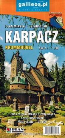 Plan miasta - Karpacz 1:7 500 [KSIĄŻKA]