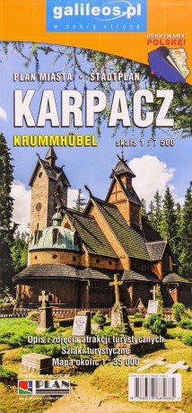 Plan miasta - Karpacz 1:7 500 [KSIĄŻKA]