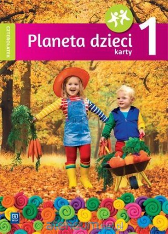 Planeta dzieci. Czterolatek. Karty pracy cz.1 - Marlena Szeląg, Gabriela Lipińska [KSIĄŻKA]